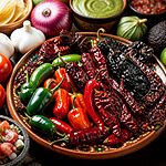 Tipos de chiles y salsa picante ordenados por su nivel de picor en la escala Scoville