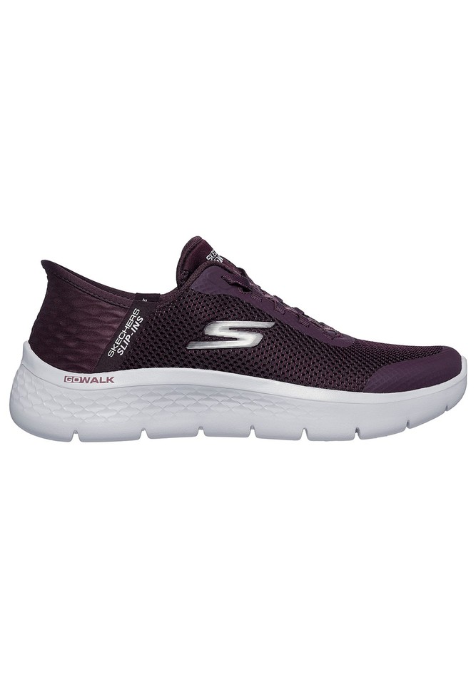 ZAPATILLAS MUJER SKECHERS HANDS FREE SLIP-INS GO WALK FLEX - GRAND ENTRY 124836 BURG